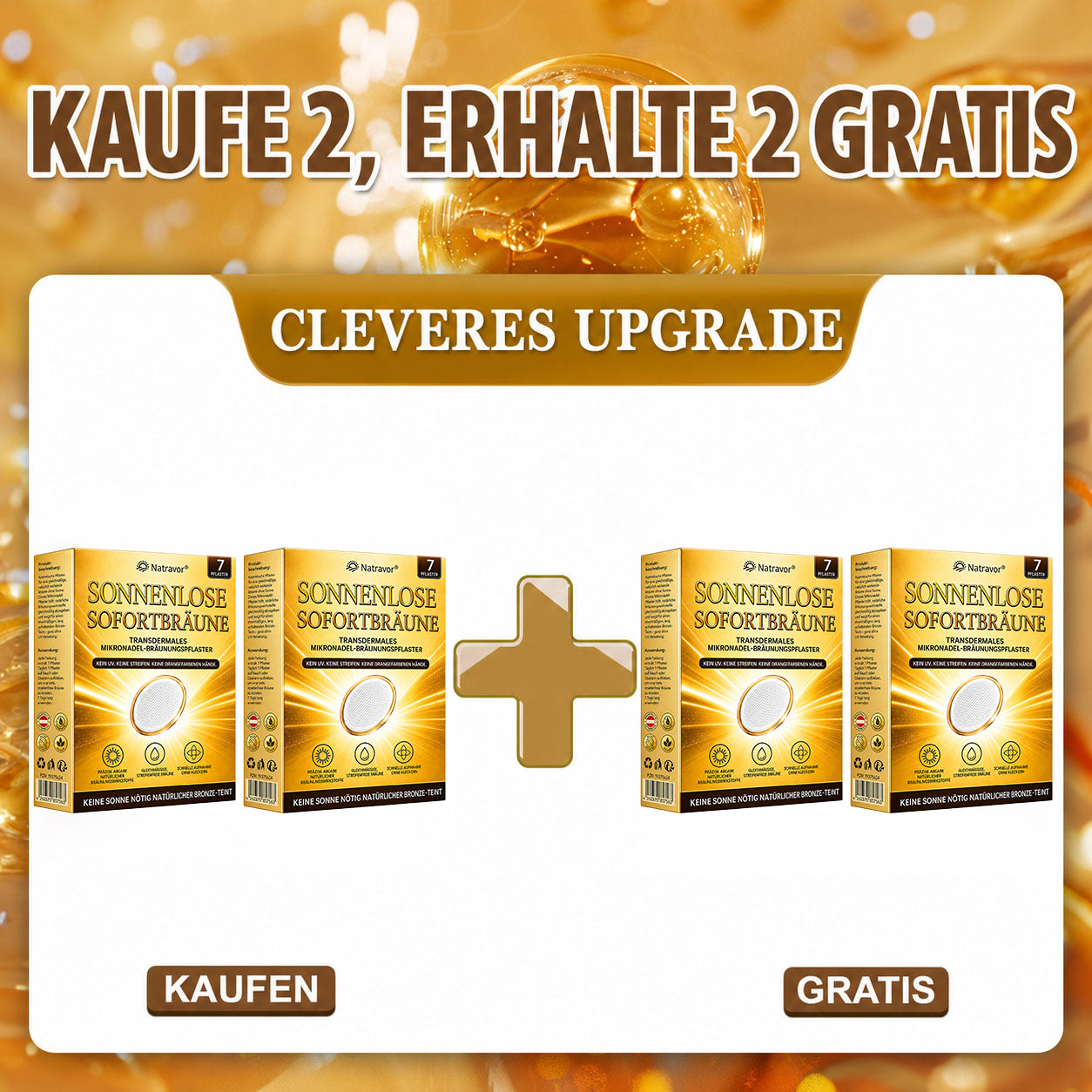 2 kaufen 2 gratis – 4 Boxen